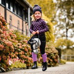 Podkolanówki jeździeckie QHP Lize -2 pak