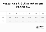 Koszulka z krótkim rękawem FAGER Fia