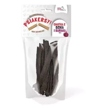 Smaczki dla psa Syta Micha Psiakersy - Dzik z burakiem