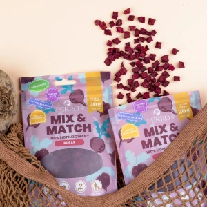 Liofilizowane przysmaki warzywne Perro - Burak