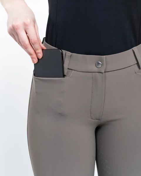 Bryczesy z kolanowym lejem silikonowym FAGER Erica Supreme