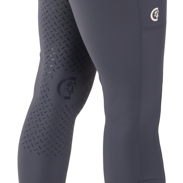Damskie legginsy jeździeckie z pełnym lejem silikonowym Kentucky Ridingwear Riding Legging Classic