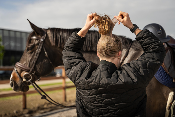Siatka do włosów pod kask jeździecki Kentucky Ridingwear Hair Net