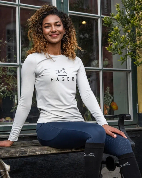 Bluzka z długim rękawem FAGER Fia