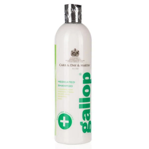 Szampon dla koni z problemami skórnymi Carr & Day & Martin Gallop Medicated Shampoo