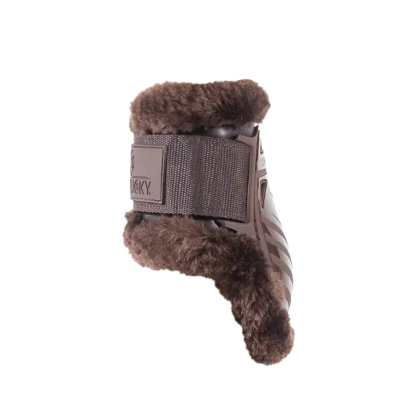 Ochraniacze tylne z futrem Kentucky Horsewear Young Horse TPU