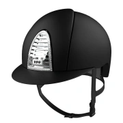 Kask jeździecki KEP Italia Cromo 2.0 Textile Swarovski Frame Chrome