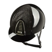 Kask jeździecki KEP Italia Cromo 2.0 Polish Nebula Black/Silver