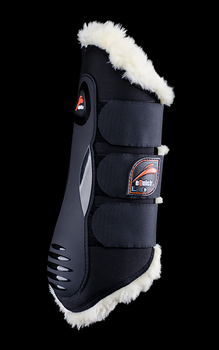 Ochraniacze ujeżdżeniowe tylne eQuick eKur Luxury Fluffy Rear