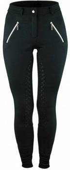 Bryczesy zimowe z pełnym lejem silikonowym York Frosty