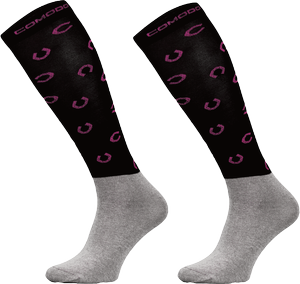 Podkolanówki jeździeckie Comodo Microfiber Horseshoe