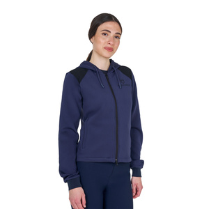 Bluza damska z kapturem Equestro Cropped Hoodie