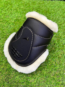 Ochraniacze tylne z futrem eQuick Glam Velcro