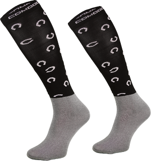 Podkolanówki jeździeckie Comodo Microfiber Horseshoe