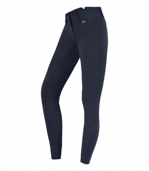 Bryczesy młodzieżowe z pełnym lejem silikonowym ELT Micro Sport High Waist