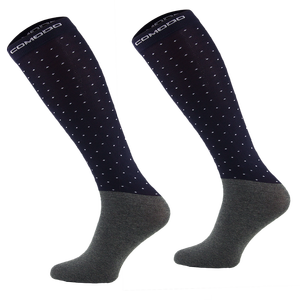 Podkolanówki jeździeckie Comodo Microfiber Dots
