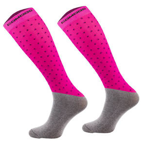 Podkolanówki jeździeckie Comodo Microfiber Dots