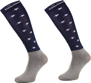 Podkolanówki jeździeckie Comodo Microfiber Stars