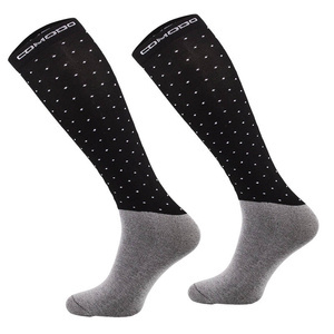 Podkolanówki jeździeckie Comodo Microfiber Dots