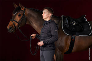 Kurtka męska z kapturem Schockemöhle Sports Drake