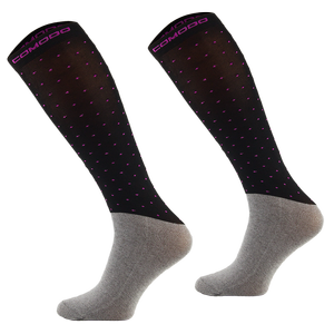 Podkolanówki jeździeckie Comodo Microfiber Dots