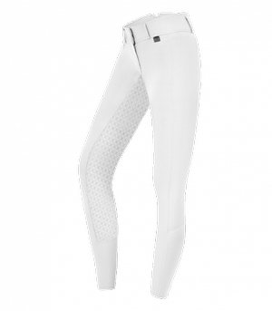 Bryczesy konkursowe z pełnym lejem silikonowym ELT Micro Sport High Waist - młodzieżowe