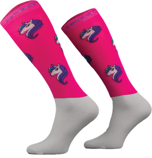 Podkolanówki jeździeckie Comodo Microfiber Unicorn