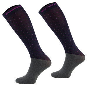Podkolanówki jeździeckie Comodo Microfiber Dots