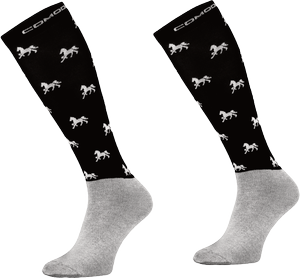 Podkolanówki jeździeckie Comodo Microfiber Horses