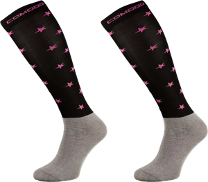 Podkolanówki jeździeckie Comodo Microfiber Stars