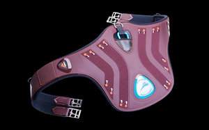 Popręg z fartuchem eQuick eDiamond Leather