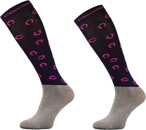 Podkolanówki jeździeckie Comodo Microfiber Horseshoe
