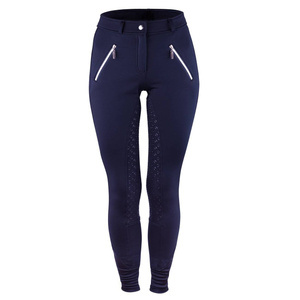 Bryczesy zimowe z pełnym lejem silikonowym York Frosty