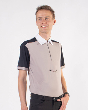 Koszula konkursowa męska z krótkim rękawem QHP Kyle