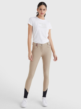 Bryczesy damskie z silikonowym lejem kolanowym TOMMY HILFIGER EQUESTRIAN Classic