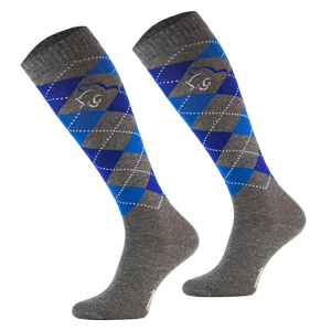 Podkolanówki jeździeckie Comodo Karo Thin