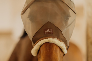 Maska przeciw owadom z futerkiem Kentucky Horsewear Skin Friendly 