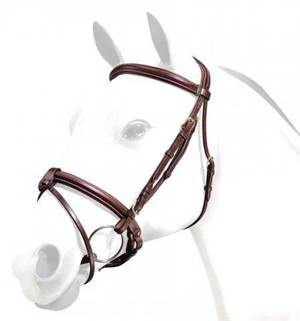 Ogłowie z nachrapnikiem szwedzkim Equipe Emporio BRE08