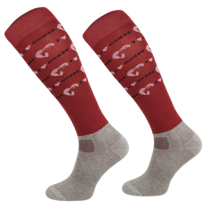 Podkolanówki jeździeckie Comodo Functional Love Horse