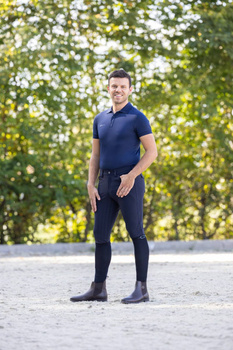 Bryczesy męskie z pełnym lejem Covalliero Techno II