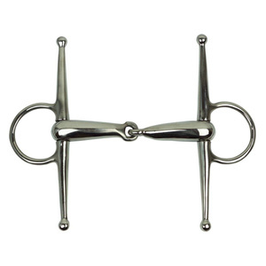 Wędzidło z wąsami York - pojedynczo łamane