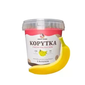 Kopytka bananowe Candy Horse