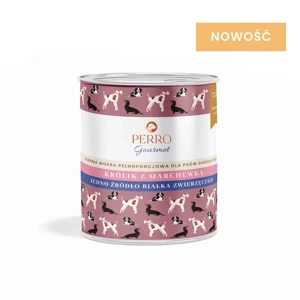 Karma mokra Perro - Królik z marchewką