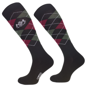 Podkolanówki jeździeckie z wełny merynosa Comodo Merino Karo