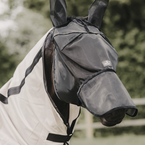Maska przeciw owadom z uszami i ochroną nosa Kentucky Horsewear Classic
