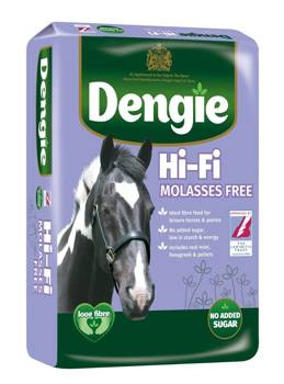Niskokaloryczna sieczka z miętą i kozieradką Dengie HI FI Mol.Free 20kg