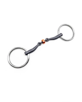 Wędzidło zwykłe FAGER Stephanie Titanium Bradoon - podwójnie łamane