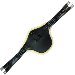 Popręg z fartuchem podszyty futrem naturalnym Kentaur York