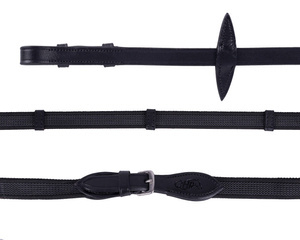 Wodze ogumowane ze stoperami QHP Anti-Slip