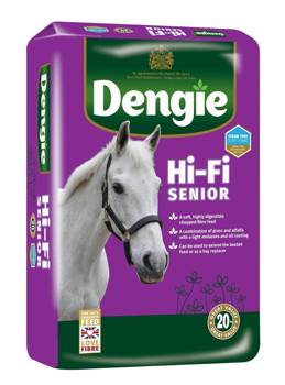 Sieczka stworzona z myślą o koniach starszych Dengie HI FI Senior 20kg